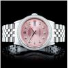 Image 1 : Rolex SS DateJust 1.00ctw Diamond Wristwatch