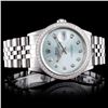 Image 2 : Rolex SS DateJust 1.00ctw Diamond Wristwatch