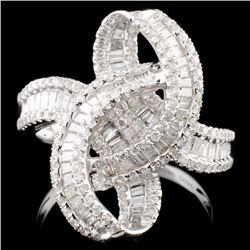 18K Gold 1.58ctw Diamond Ring
