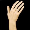 Image 4 : 18K Gold 1.35ctw Fancy Color Diamond Ring