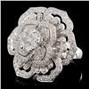 Image 2 : 18K White Gold 2.01ctw Diamond Ring
