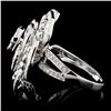Image 3 : 18K White Gold 2.01ctw Diamond Ring