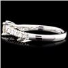 Image 3 : 14K Gold 0.78ctw Diamond Ring