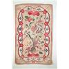 Image 1 : FINE FOLK ART VALENTINE HOOKED RUG