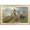 Image 1 : BASIL BRADLEY (British, 1842-1904) “THE YOUNG SHEPHERDESS