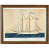 Image 1 : UNSIGNED (American, 19th Century) SHIP PORTRAIT “AURORA OF SAN FRANCISCO”