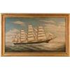 Image 1 : PERCY A. SANBORN (American, 1849-1929) PORTRAIT OF THE SHIP ‘GREAT REPUBLIC’”