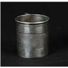 Image 1 : FINE AMERICAN COIN SILVER MUG BY HARVEY LEWIS (PHILADELPHIA, PA)
