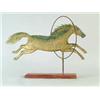 Image 1 : OUTSTANDING GILT CIRCUS HORSE LEAPING THROUGH HOOP BY A. L. JEWELL & CO