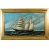 Image 1 : ANTONIO NICOLO GASPARO JACOBSEN (American, 1850-1921) PORTRAIT OF THE SCHOONER “MANNIE SWAN”
