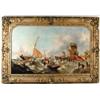 Image 1 : WILLIAM CALLCOTT KNELL (British, -1879) PAIR OF SHIPPING SEASCAPES