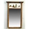 Image 1 : FINE FEDERAL GILT AND EGLOMISE MIRROR