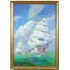 Image 1 : ATTRIBUTED TO NEWELL CONVERS WYETH (American, 1882-1945) “A STUDY FOR THE CLIPPERS”