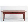 Image 1 : CONNECTICUT VALLEY MAPLE ONE DRAWER TAPERED LEG TABLE