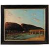 Image 1 : UNSIGNED (19th Century) CONNECTICUT RIVER, SUNDERLAND, MASS