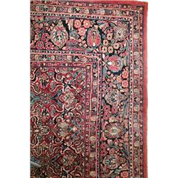 FINE SEMI-ANTIQUE PERSIAN ORIENTAL RUG
