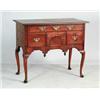 Image 1 : QUEEN ANNE ESSEX COUNTY FAN CARVED LOWBOY