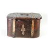 Image 1 : EARLY 16TH/17TH CENTURY DECORATED BENTWOOD LOCK BOX.  