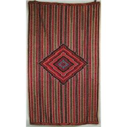 COLORFUL 19TH CENTURY SALTILLO SARAPE