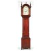 Image 1 : SCARCE 18TH CENTURY NEW ENGLAND MAHOGANY GRANDFATHER CLOCK BY JOHN BAILEY
