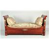 Image 1 : OUTSTANDING MAHOGANY AND ORMOLU MOUNTED CLASSICAL DAY BED