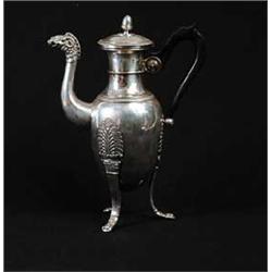 INTERESTING CONTINENTAL NEOCLASSICAL DESIGN TEAPOT