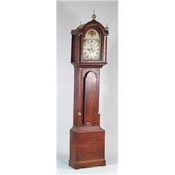 ENGLISH OAK TALL CLOCK BY GEORGE SUGGATE, HALESWORTH