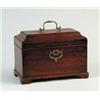 Image 1 : FINE 18TH CENTURY CHIPPENDALE MAHOGANY TEA CADDY