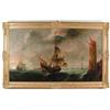 Image 1 : PIETER VAN DE VELDE (Flemish, 1634-1687) “SHIPPING OFF PORT”