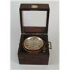 Image 1 : BRASS CASED MARINE CHRONOMETER BY JOHN GRAHAM 8 WAPPING, LIVERPOOL