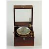 Image 1 : MAHOGANY CASED EIGHT DAY MARINE CHRONOMETER BY THOMAS MERCER