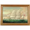 Image 1 : WILLIAM HOWARD YORKE (British, 1847-1921) SCHOONER “ESTRELLA”