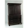 Image 1 : FINE TWO PART QUEEN ANNE CHERRY LINEN PRESS