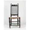 Image 1 : VERY EARLY ASH SAUSAGE TURNED SIDE CHAIR