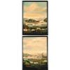 Image 1 : CHINESE SCHOOL STYLE (19th/20th Century ?) PAIR OF HARBOR SCENES