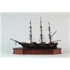 Image 1 : CARVED WATERLINE SHIP MODEL DIORAMA OF THE RICORDO ISAURO