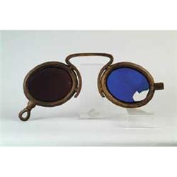 19TH CENTURY FOLK ART OPTOMETRIST TRADE SIGN