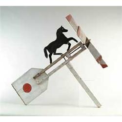 LARGE HORSE WHIRLIGIG