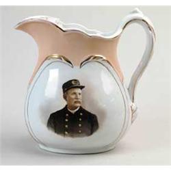 INTERESTING PRESENTATION PITCHER FROM THE CAMPHENE CLUB 1897