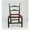 Image 1 : CARVED MAHOGANY CHIPPENDALE SIDE CHAIR