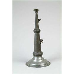 LARGE ENGRAVED SILVER PLATED FIRE TRUMPET