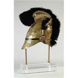 DECORATIVE FIREMAN’S HELMET LAMP