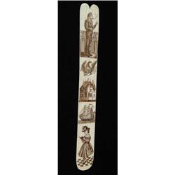 FINE ENGRAVED CORSET BUSK