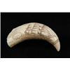 Image 1 : ENGRAVED POLYCHROME WHALE’S TOOTH