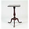 Image 1 : FEDERAL MAPLE CANDLE STAND WITH SERPENTINE TOP