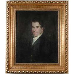 HUGH BRIDPORT (American, 1794-1868) PORTRAIT OF A GENTLEMAN