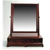 Image 1 : GEORGE III MAHOGANY THREE-DRAWER SHAVING STAND