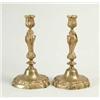 Image 1 : PAIR OF 19TH CENTURY FRENCH BRASS CANDLESTICKS
