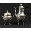Image 1 : TWO PIECE FRENCH STERLING TEA SET
