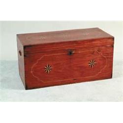 INLAID CAMPHOR WOOD CHEST